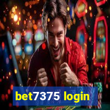 bet7375 login